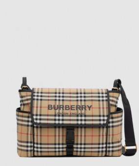 버버리 빈티지 체크 숄더백 80250391