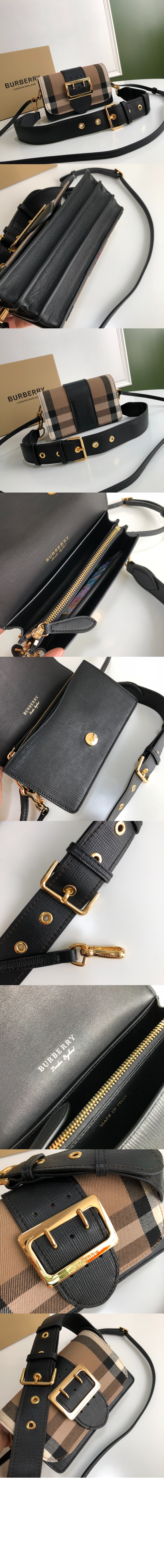 버버리 버클 크로스 바디백 40224601