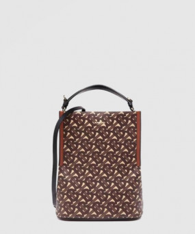 버버리 모노그램 E-캔버스 버킷백 스몰 80268251