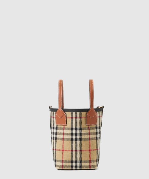 버버리 미니 런던 토트백 80704611