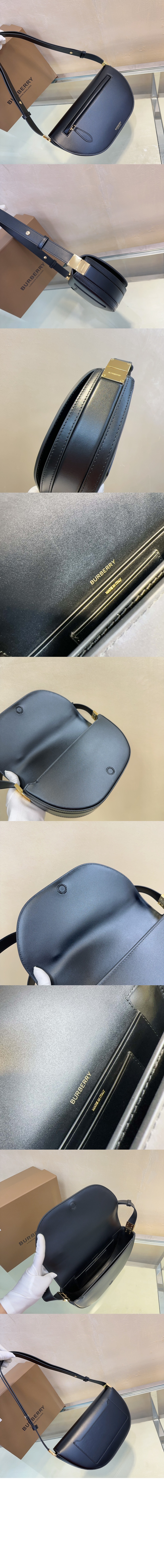 버버리 스몰 레더 올림피아 숄더백 80363811