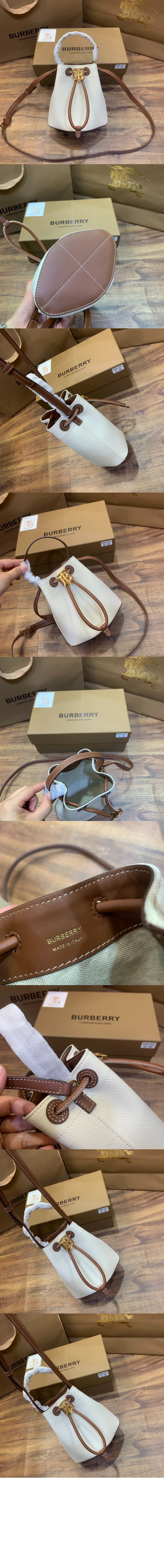 버버리 미니 TB 버킷백 80705761