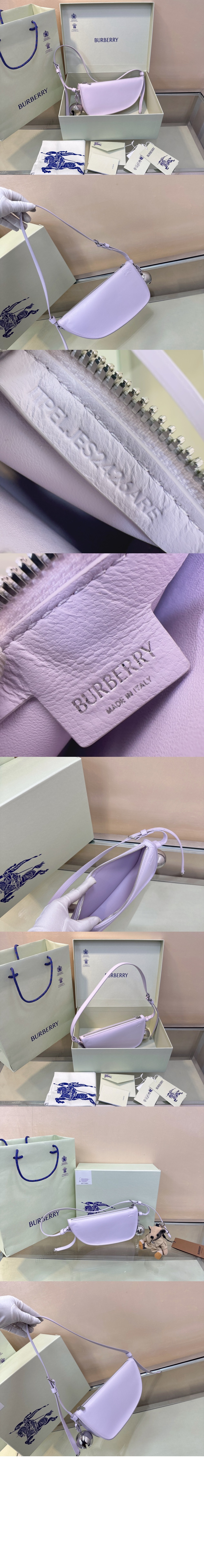 버버리 실드 가죽 미니 숄더 백 80758531