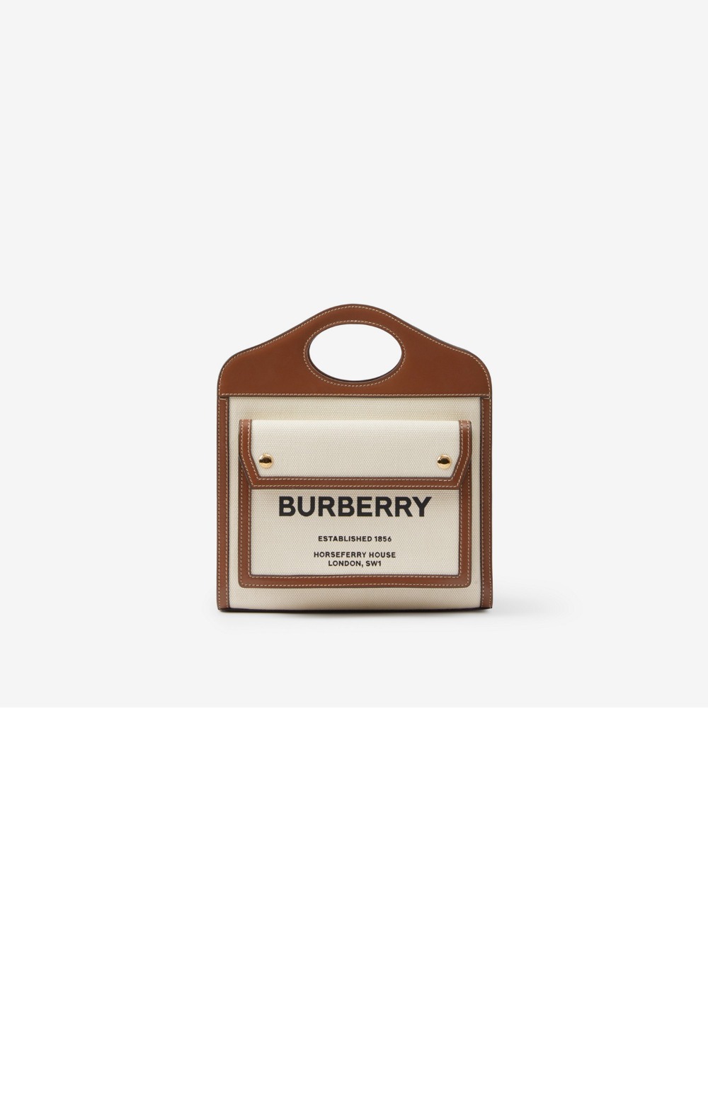 버버리 투톤 미니 포켓백 80393611