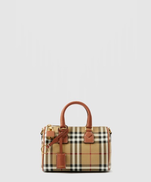 버버리 체크 미니 볼링백 80713571