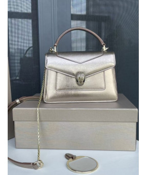 불가리 세르펜티 포에버 미니 톱 핸들 백 너비 x 높이 x 폭:19 x 11 x 5.5 cm