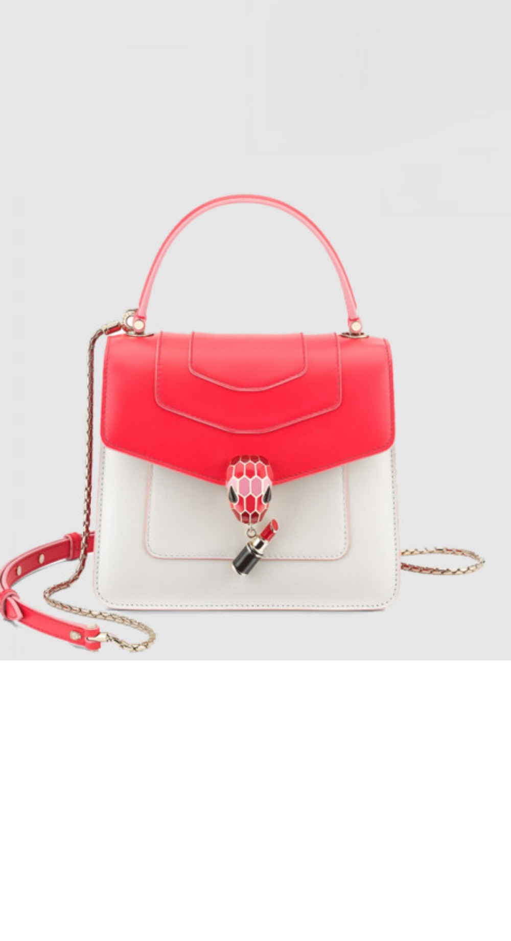 불가리 세르펜티 포에버 탑핸들백 267546