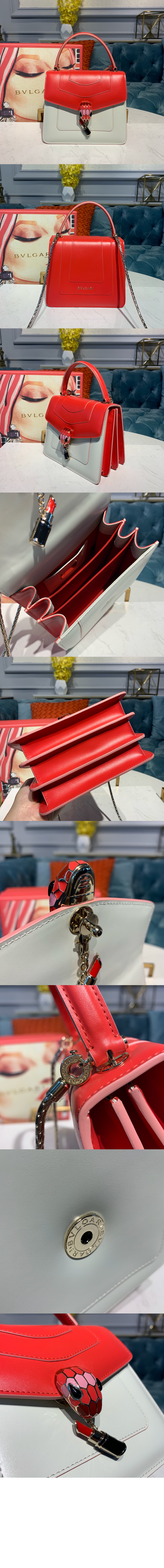 불가리 세르펜티 포에버 탑핸들백 267546