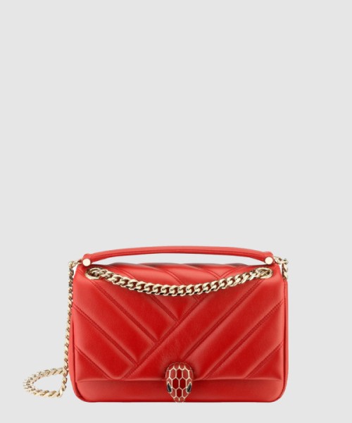 불가리 세르펜티 카보숑 미니 크로스 백 288718