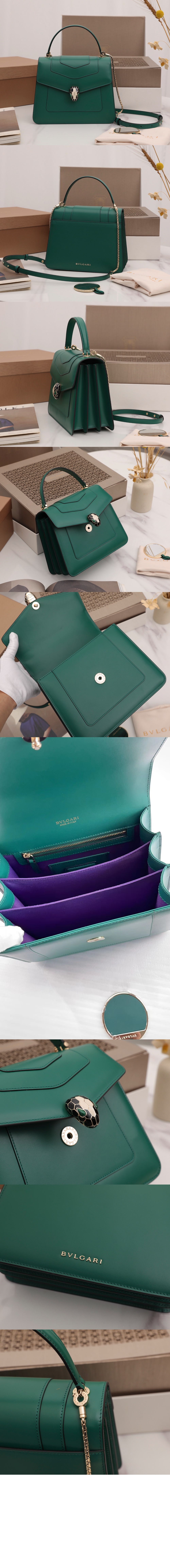 불가리 세르펜티 리버스 토트백 289666