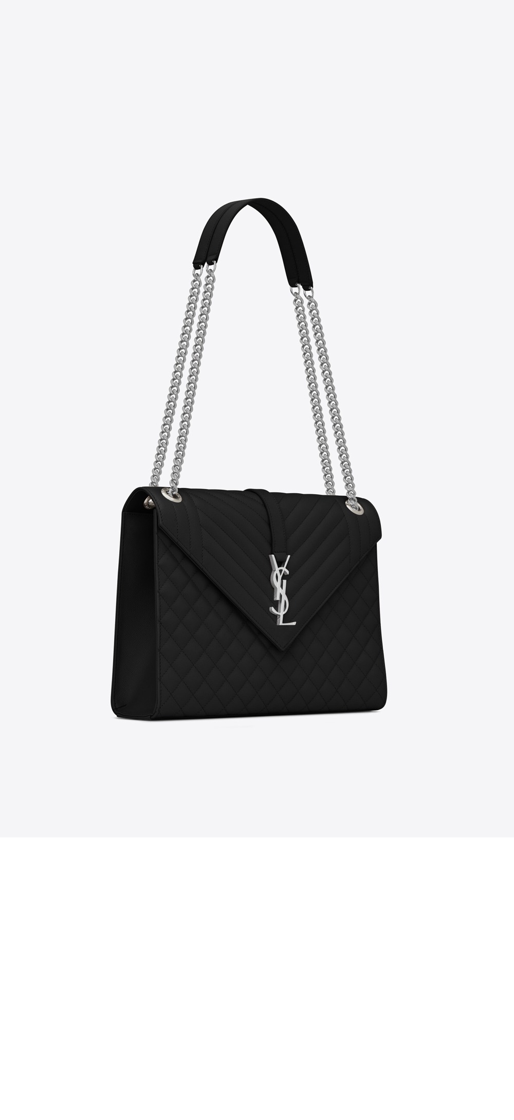 생로랑 엔벨로프 체인백 라지 600166