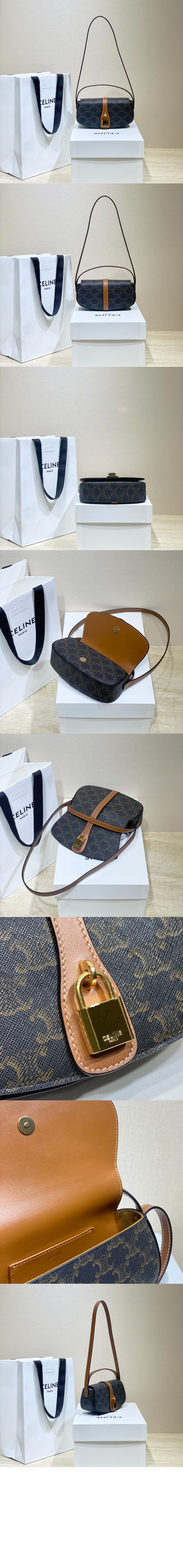 셀린느 스트랩 토트백 10I592