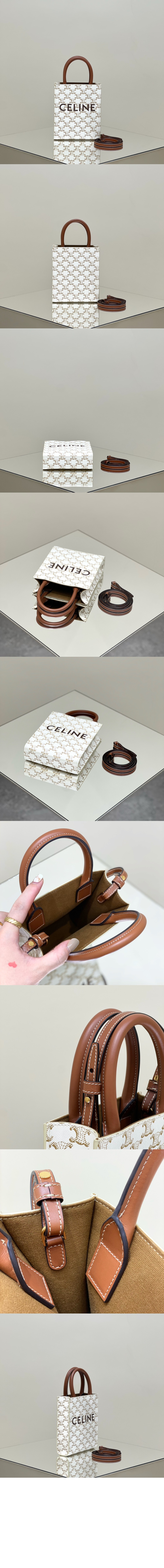 셀린느 버티컬 카바스백 미니 194372