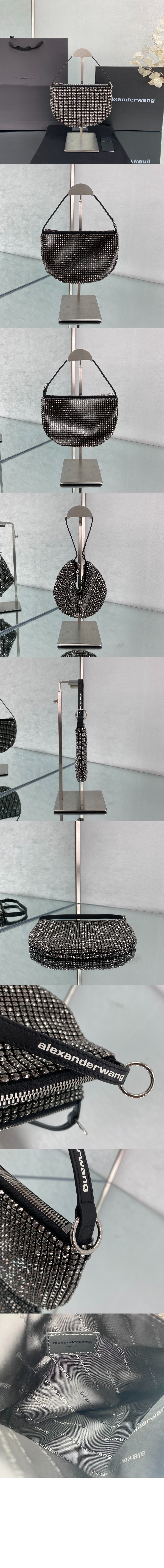 알렉산더왕 큐빅 클러치백 20C120