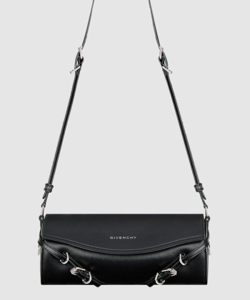 지방시 부아유 그레인 가죽 롤러백