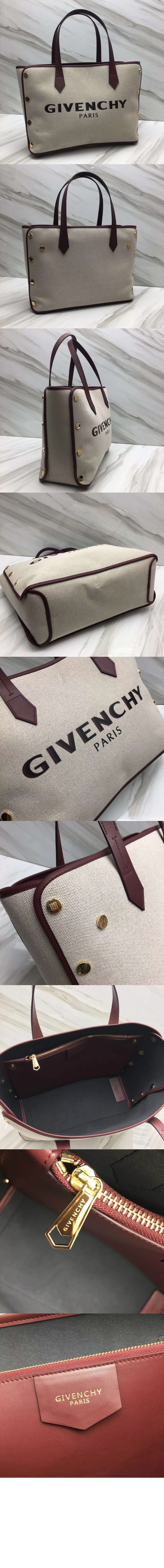 지방시 본드 토트백