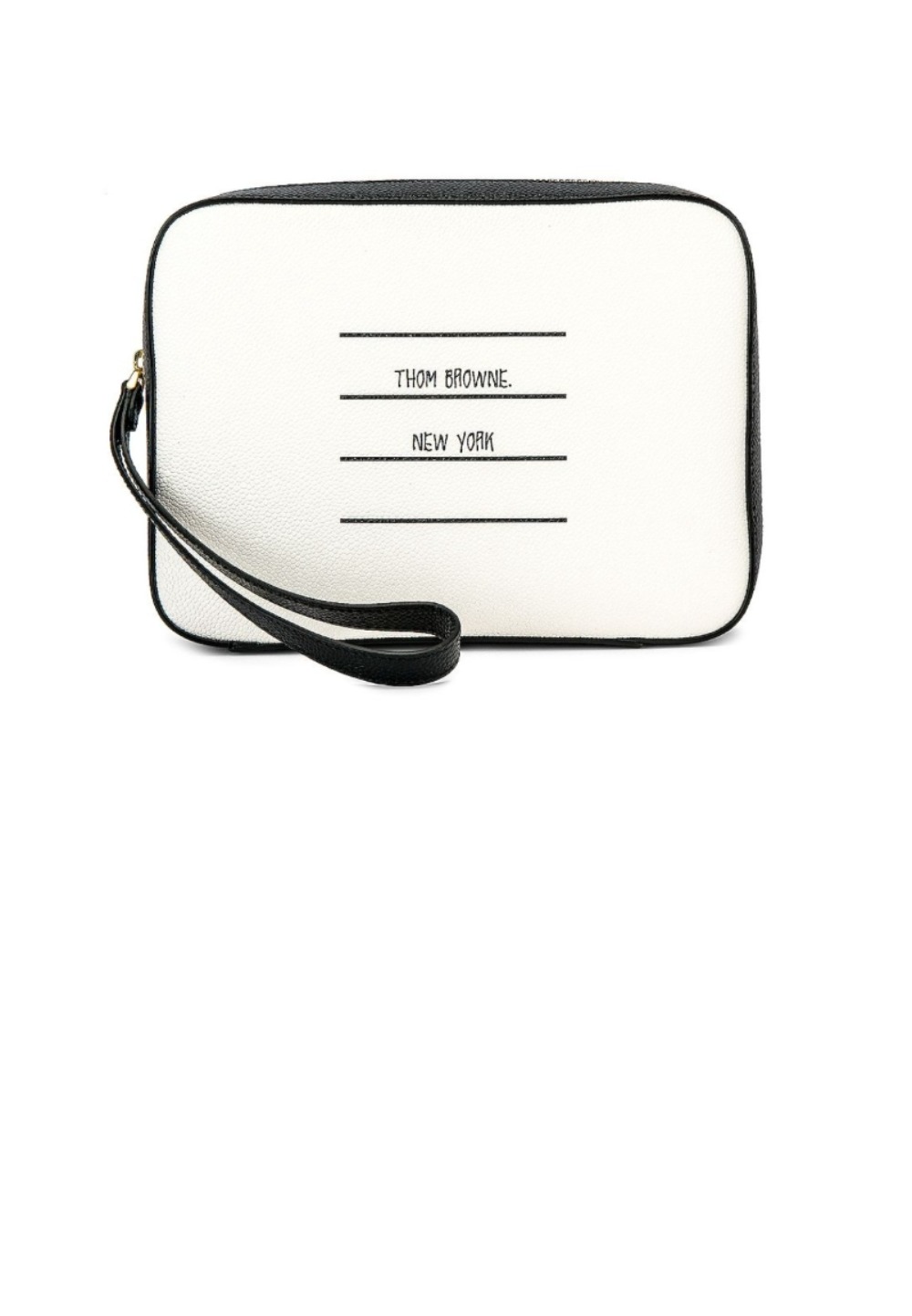 톰브라운 페이퍼 라벨 파우치 MAC067