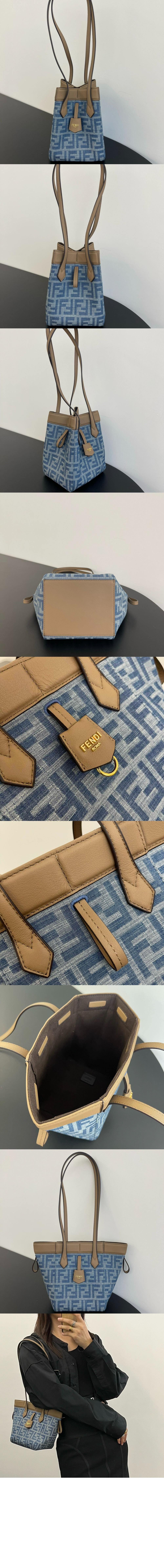 펜디 미니 오리가미 8BS083