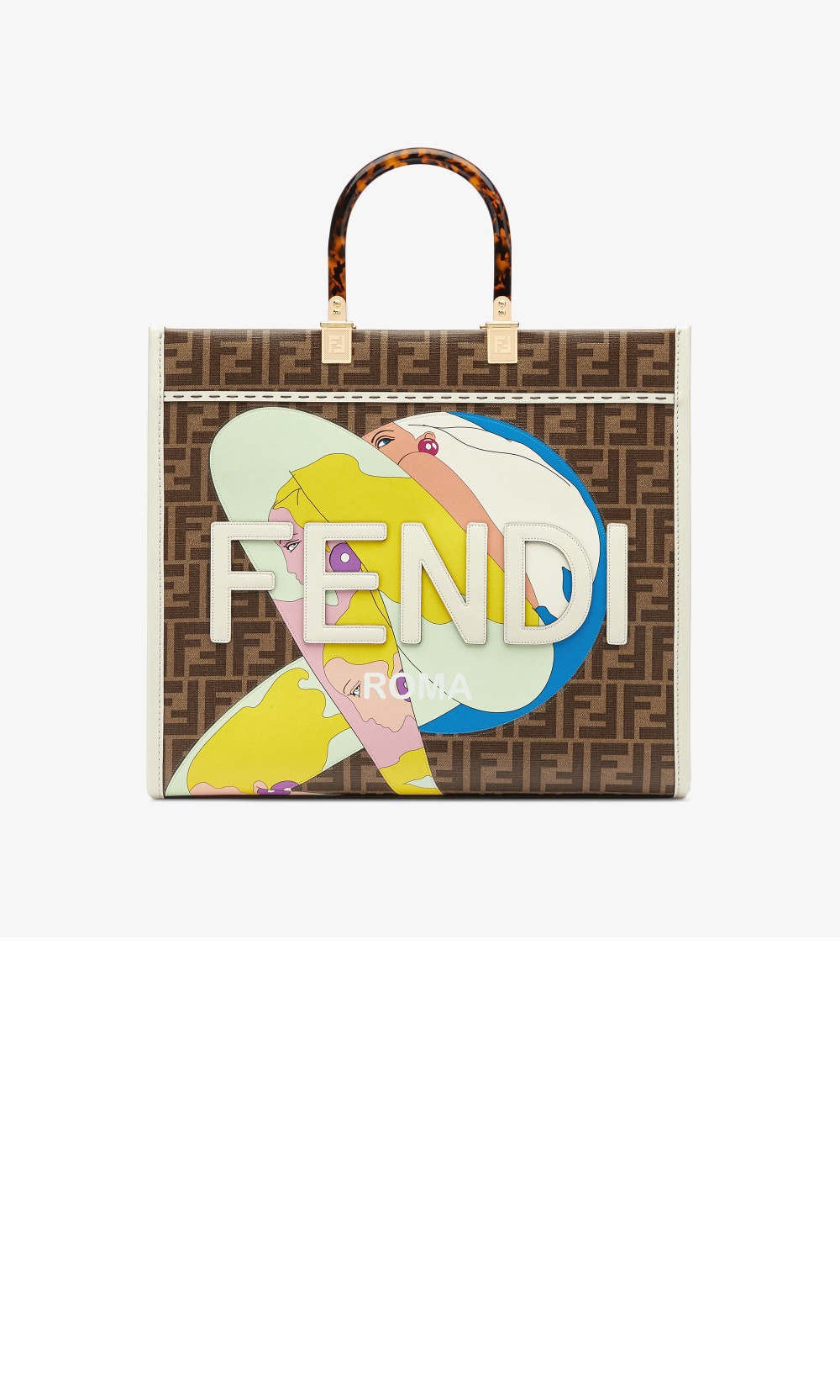 펜디 선샤인 쇼퍼백 미듐 8BH386