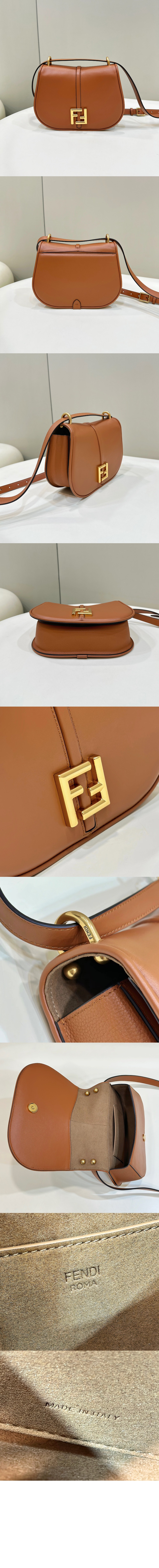 펜디 커몬 미듐 가죽백 8BT366