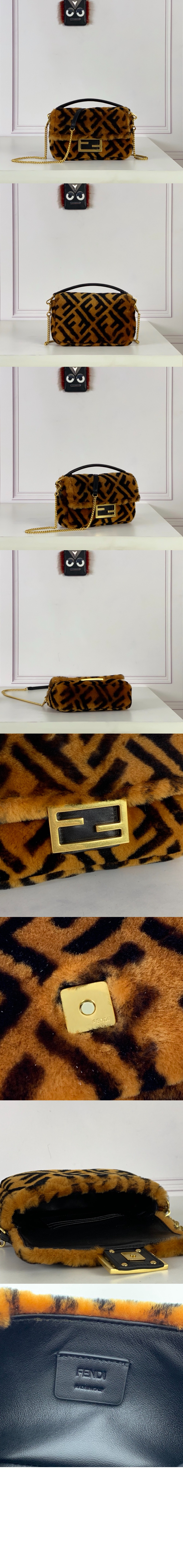 펜디 바게트백 미니 8BS017