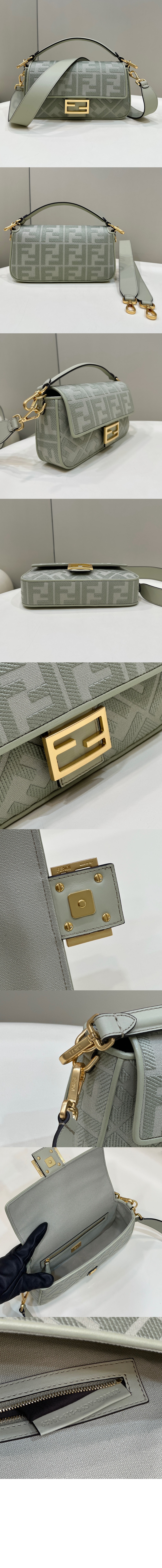 펜디 바게트백 미듐 8BR600