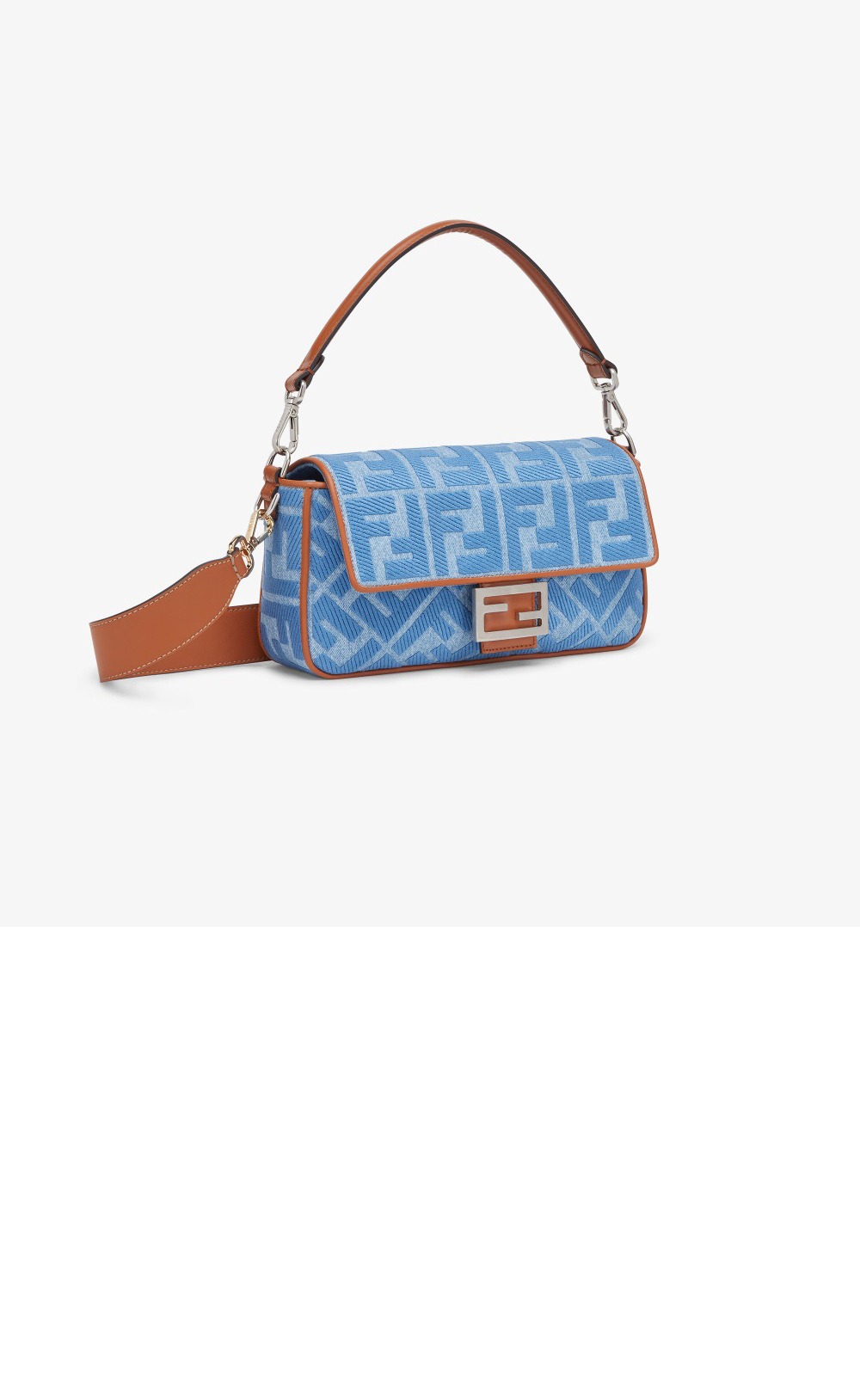 펜디 바게트백 미듐 8BR600