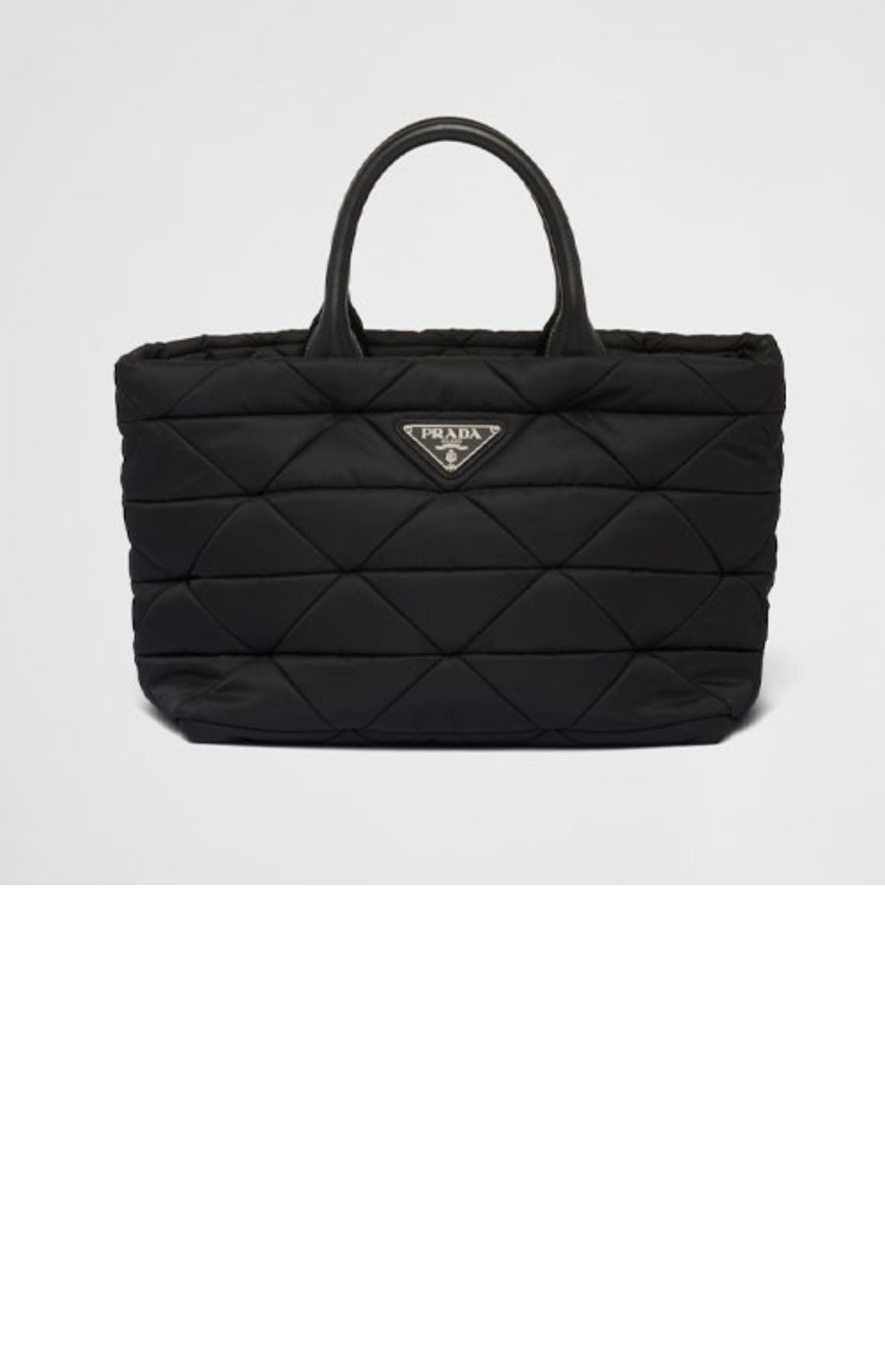 프라다 미디엄 패딩 토트백 1BG435