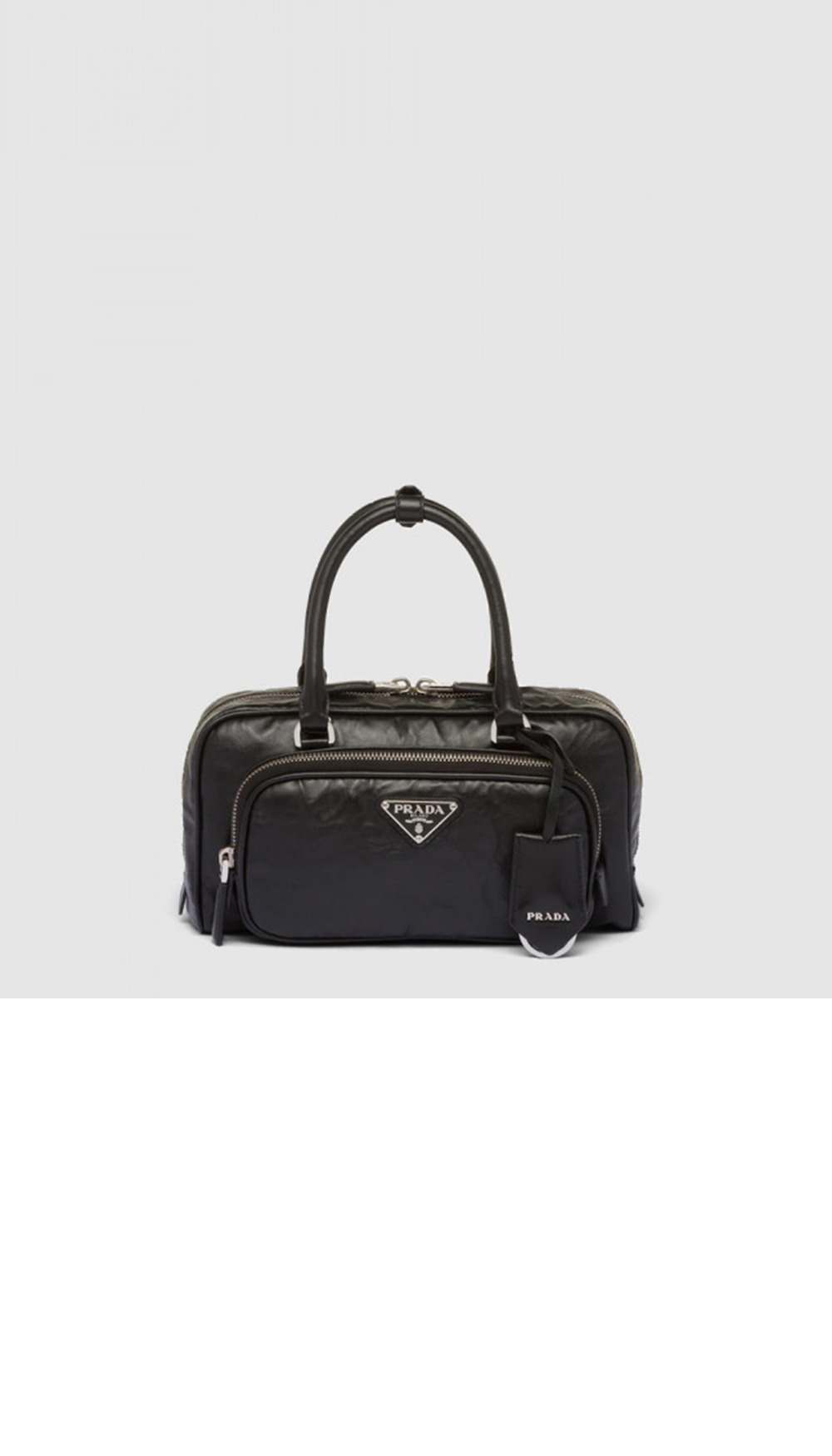 프라다 가죽 토트백 1BB099