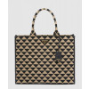 프라다 자카드 패브릭 토트백 1BA356