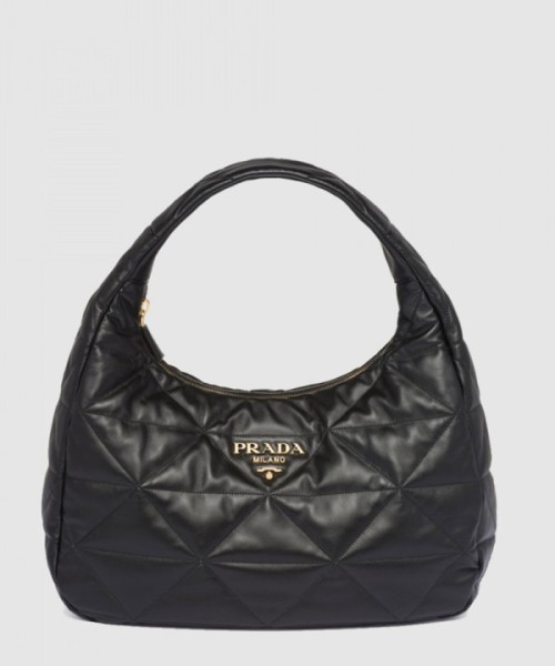 프라다 탑스티치 나파 호보백 라지 1BC183