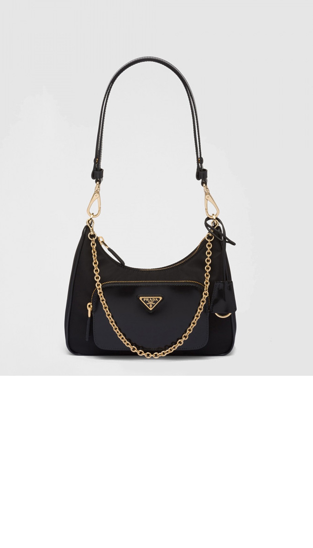 프라다 브러시드 미니백 1BC198