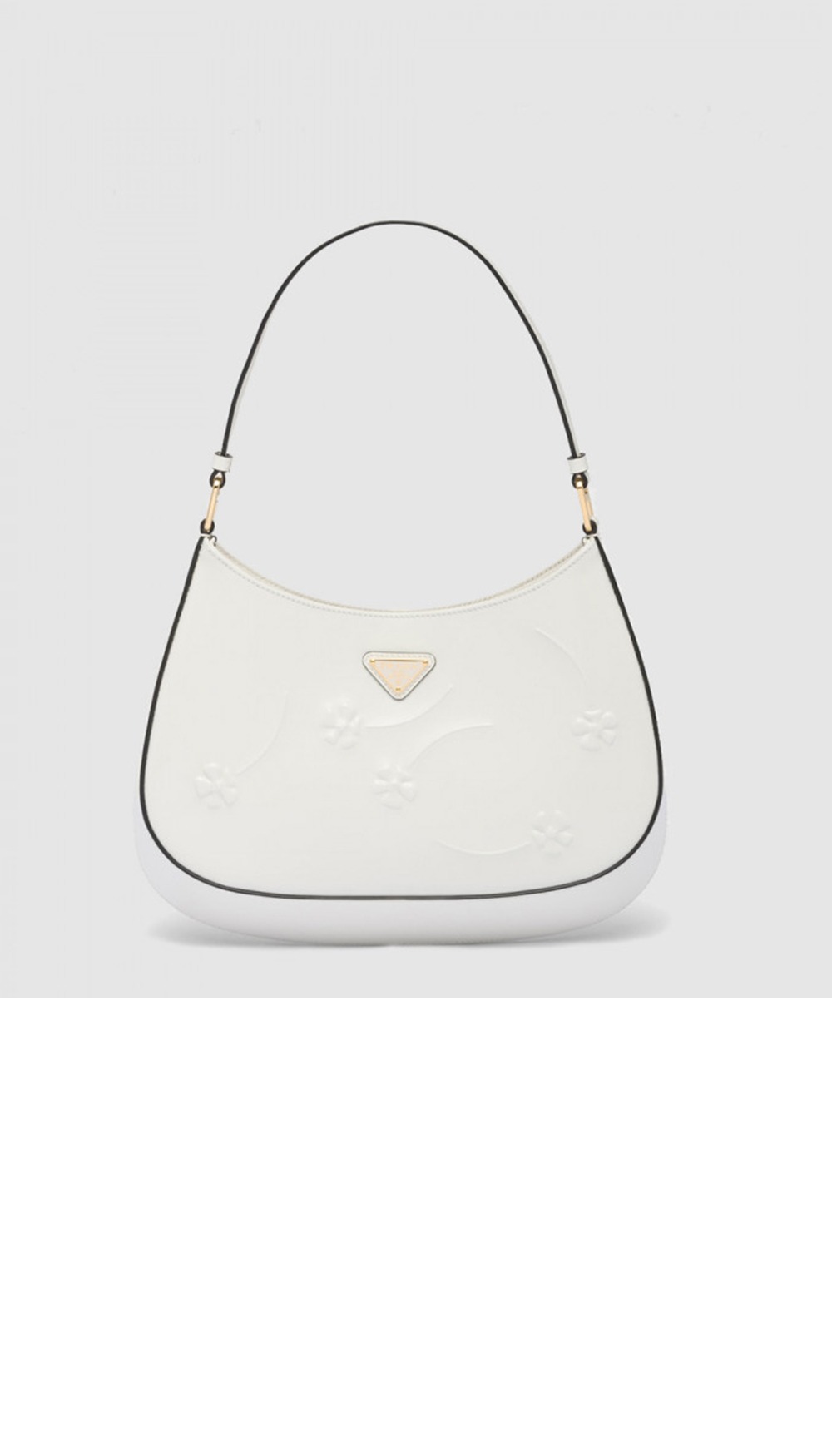 프라다 클레오 브러시드 숄더백 1BC499