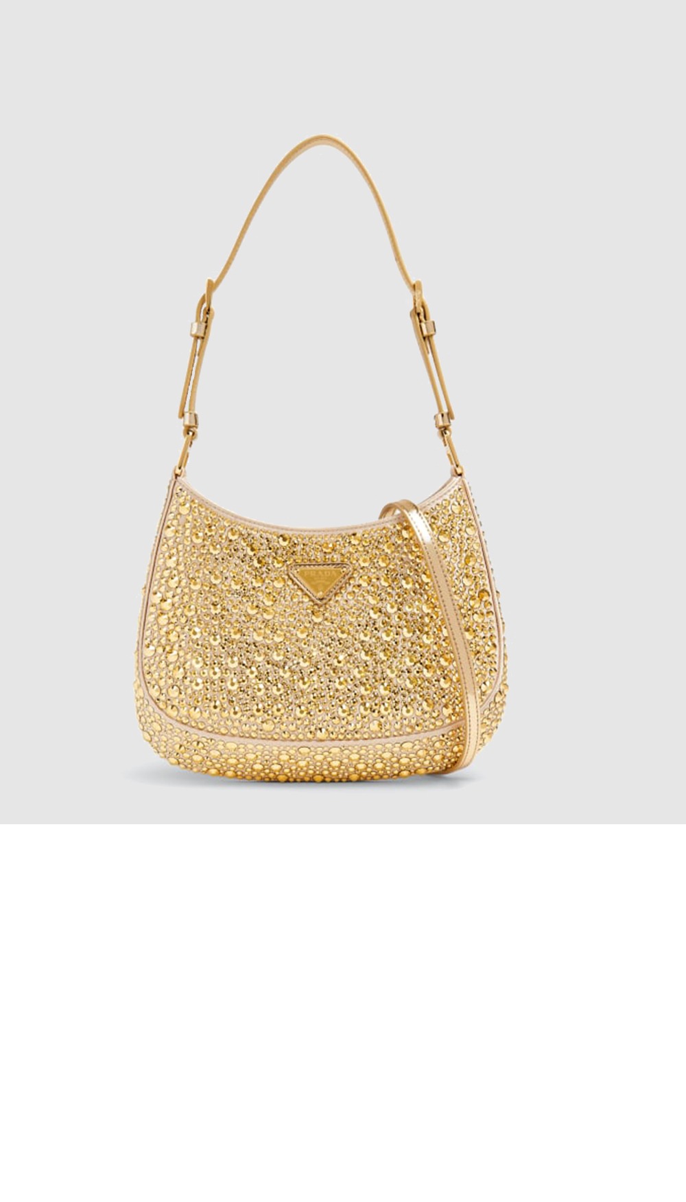 프라다 크리스탈 클레오 숄더백 1BC169