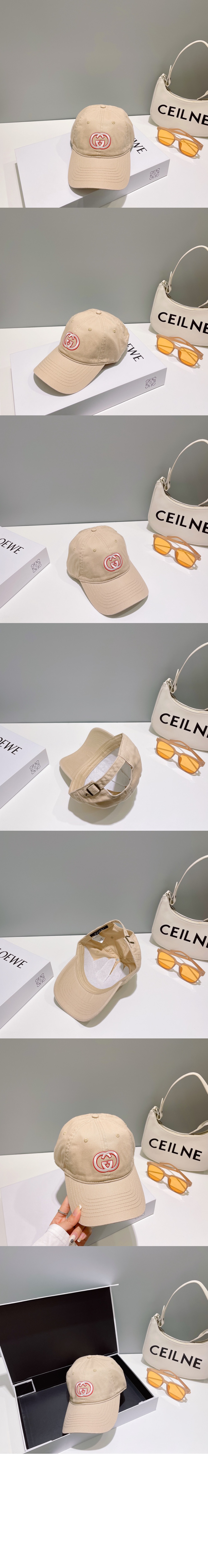 구찌 GG 슈프림 베이스볼 캡 663547