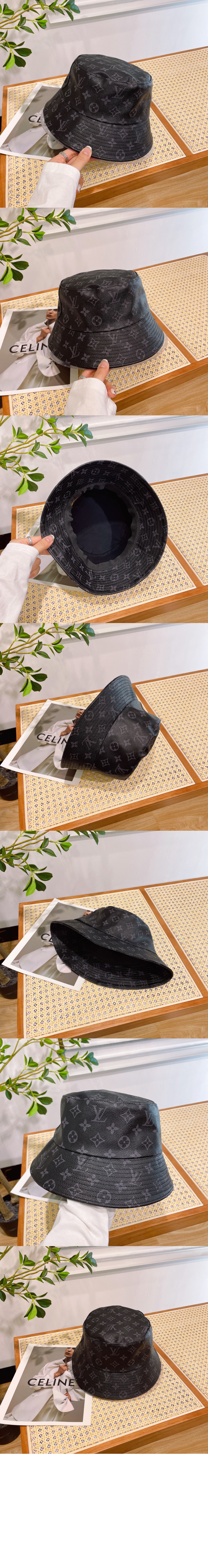 루이비통 가죽 버킷햇 M56871