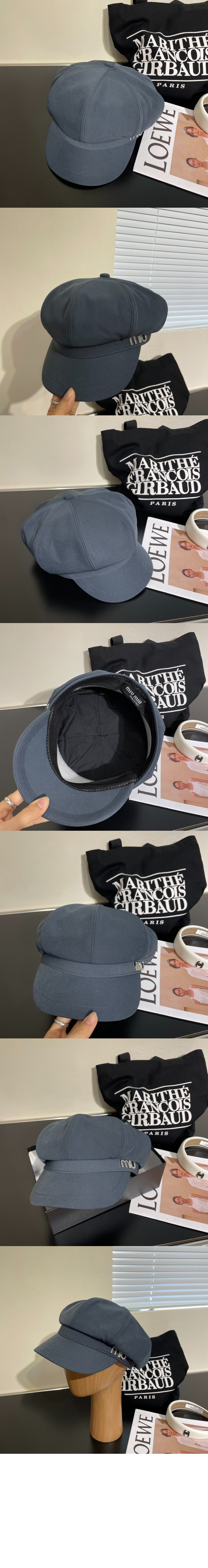 미우미우 팔각 모자 5HC731