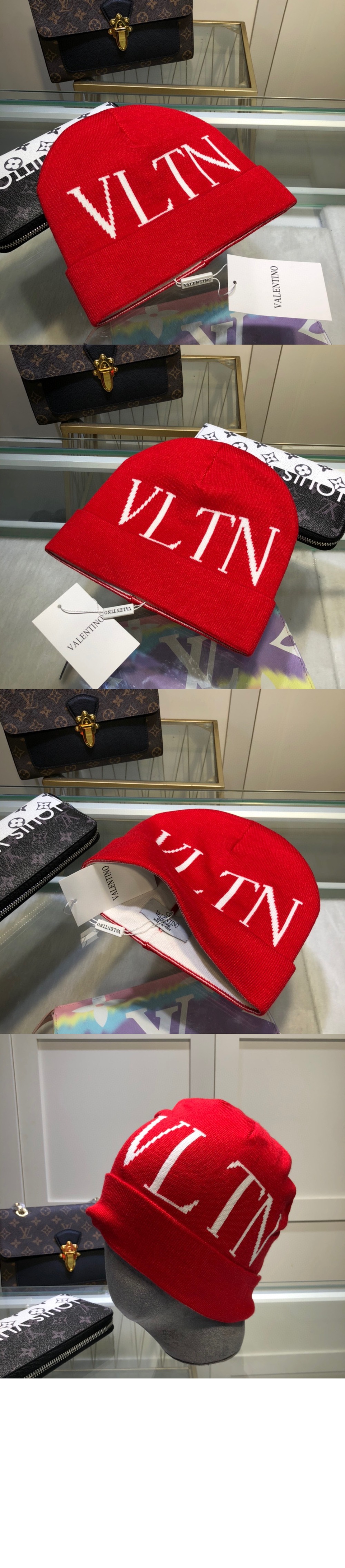 발렌티노 로고 비니