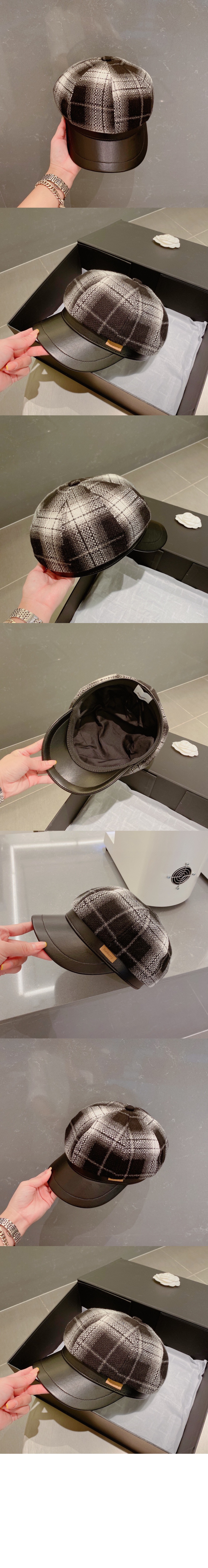 버버리 팔각 모자 8065741