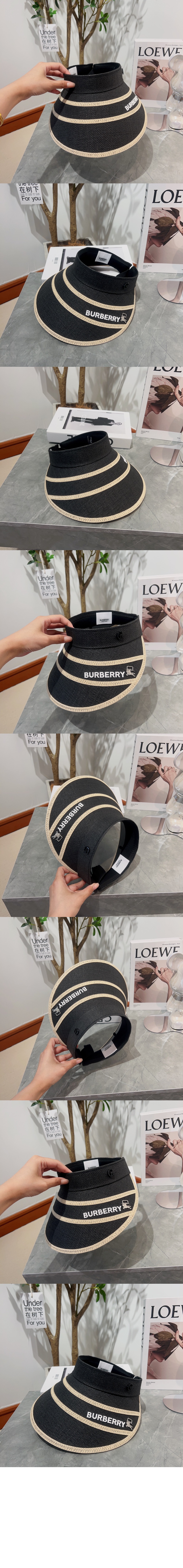 버버리 선캡 8097849