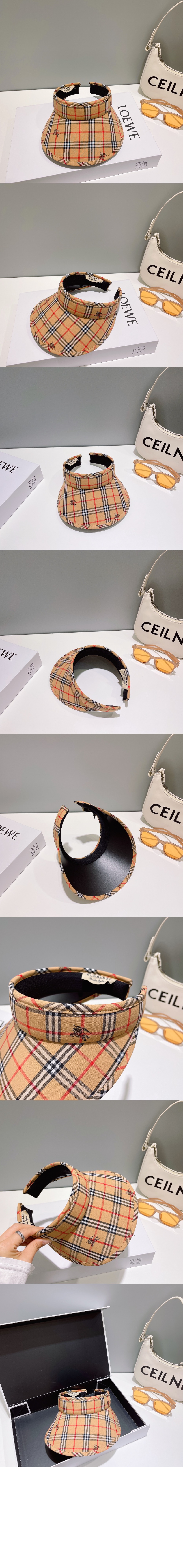 버버리 선캡 8098418