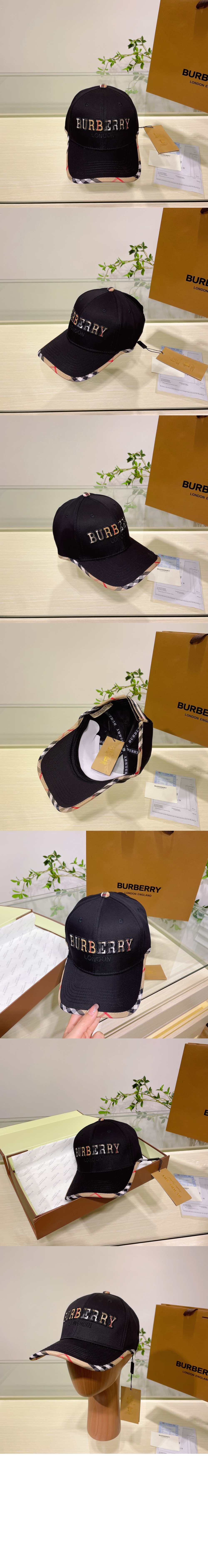 버버리 베이스볼 캡 8025462