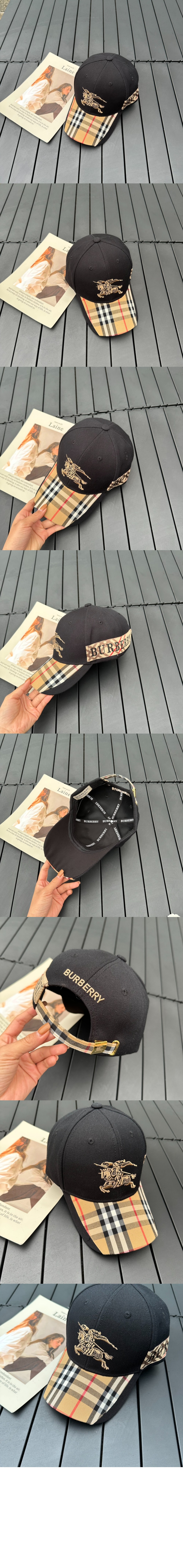 버버리 베이스볼 캡 8015864