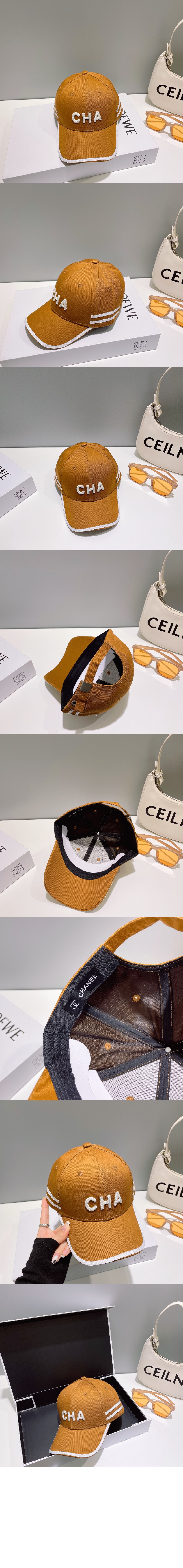 샤넬 베이스볼 캡 AA9656