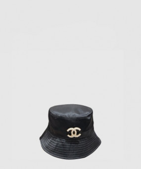 샤넬 실크 새틴 벙거지 AA7648