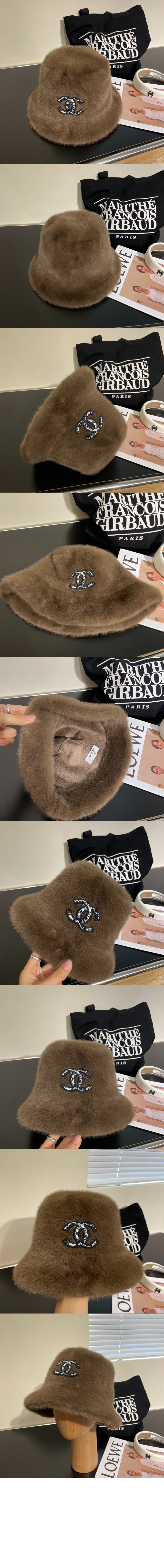 샤넬 뽀글이 벙거지 AA5533