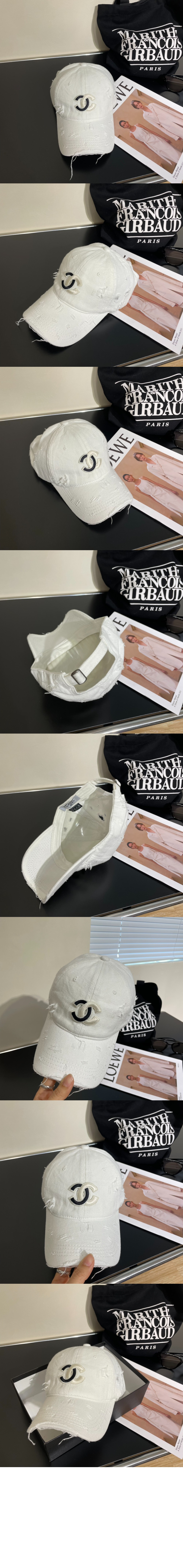 샤넬 베이스볼 캡 AA6353