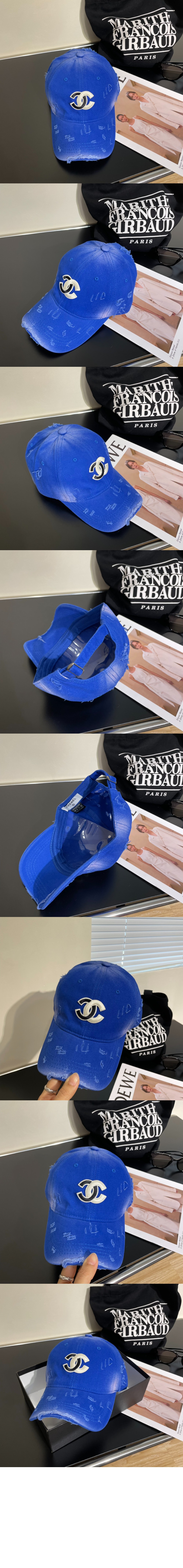 샤넬 베이스볼 캡 AA6353