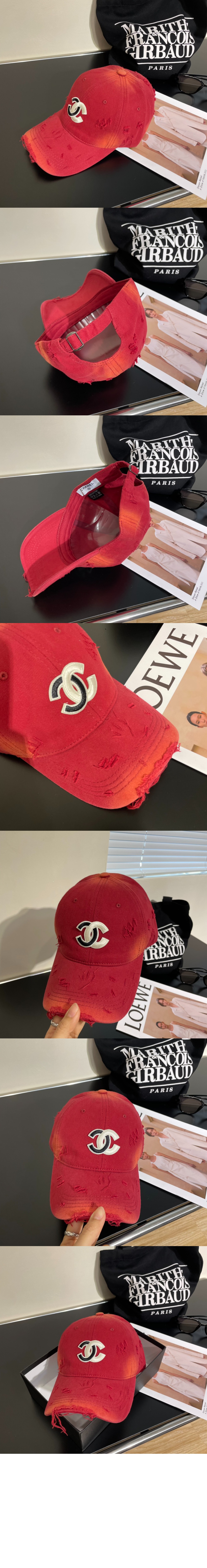 샤넬 베이스볼 캡 AA6353