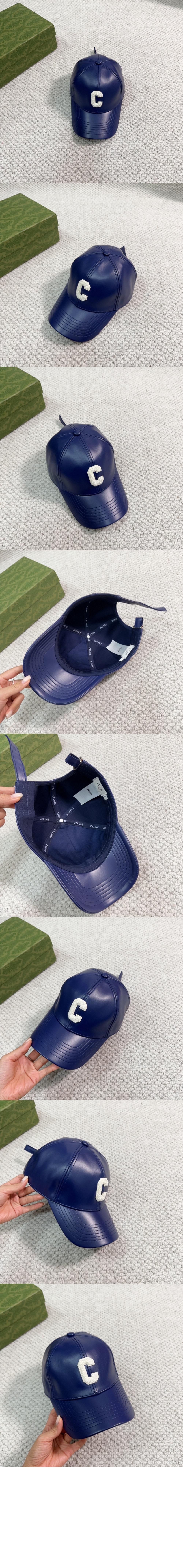 셀린느 개선문 자수 베이스볼 캡 2A81B3